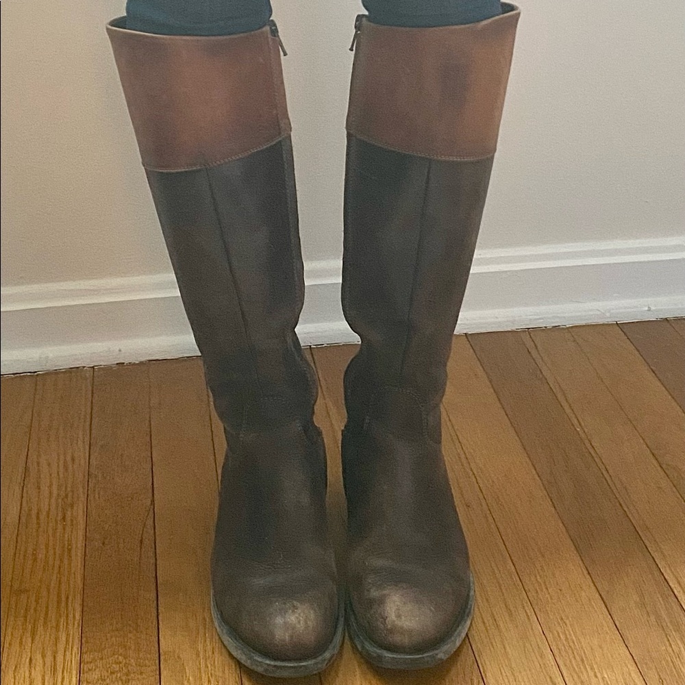 Italian Riding Boots / Vintage / Size 6.5